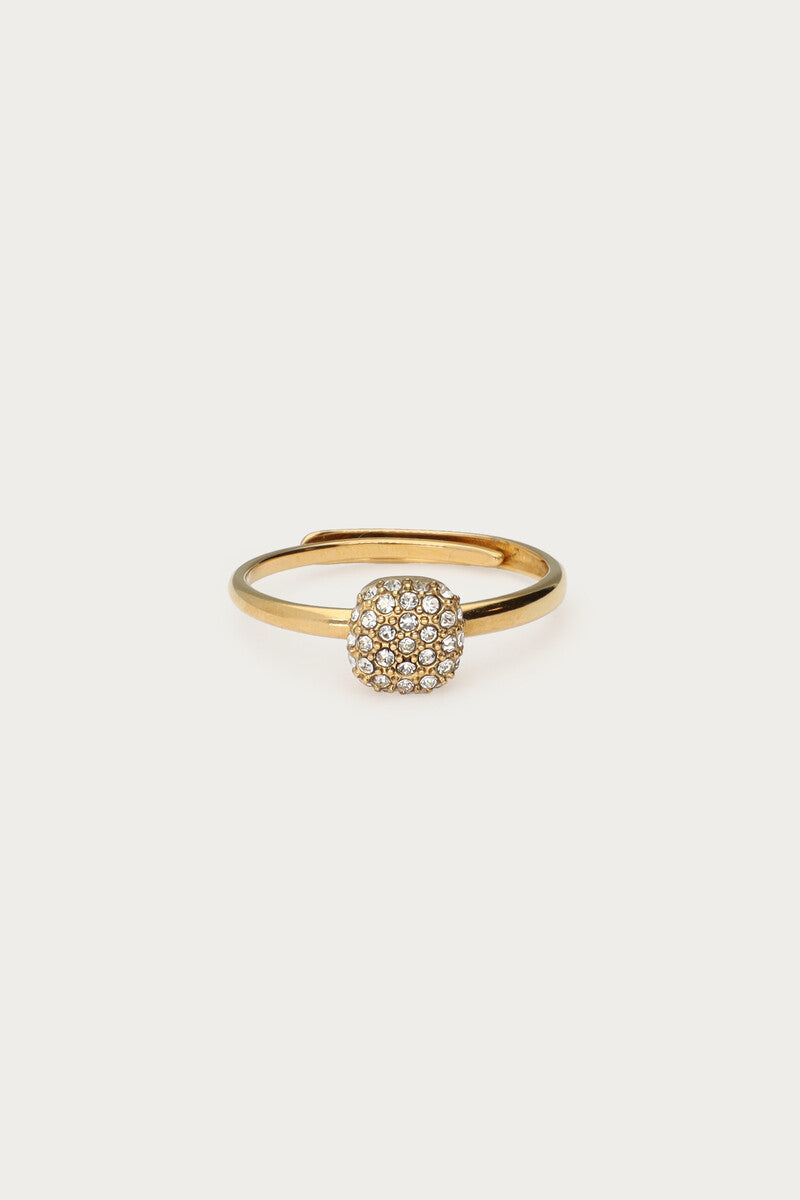 My Jewellery Love Ring mit großem Strassstein