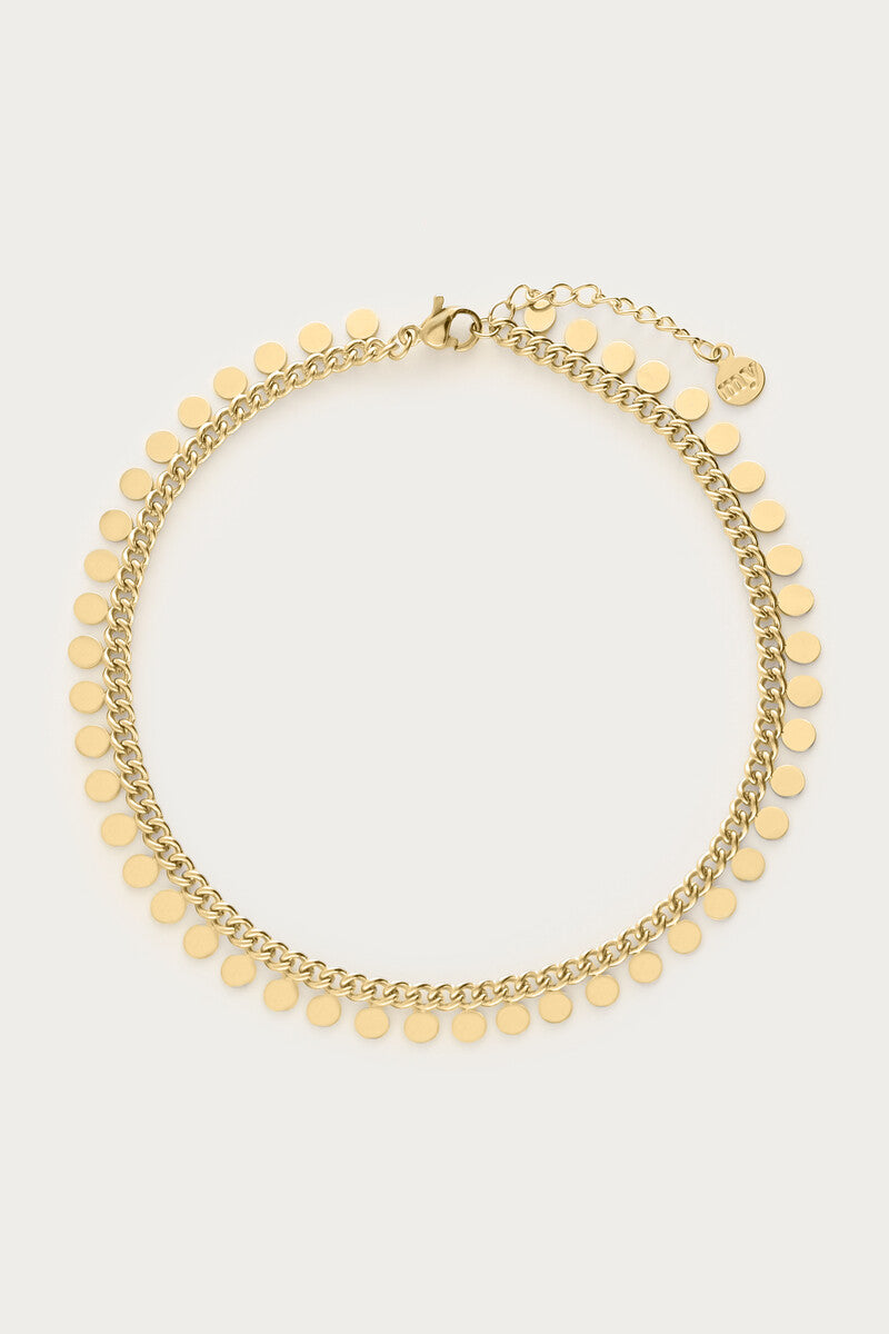 My Jewellery Fußkettchen mit Medaillon gold