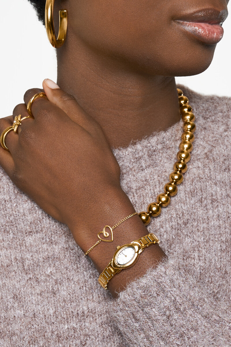 My Jewellery Minimalistisches Armband mit verbundenem Herz