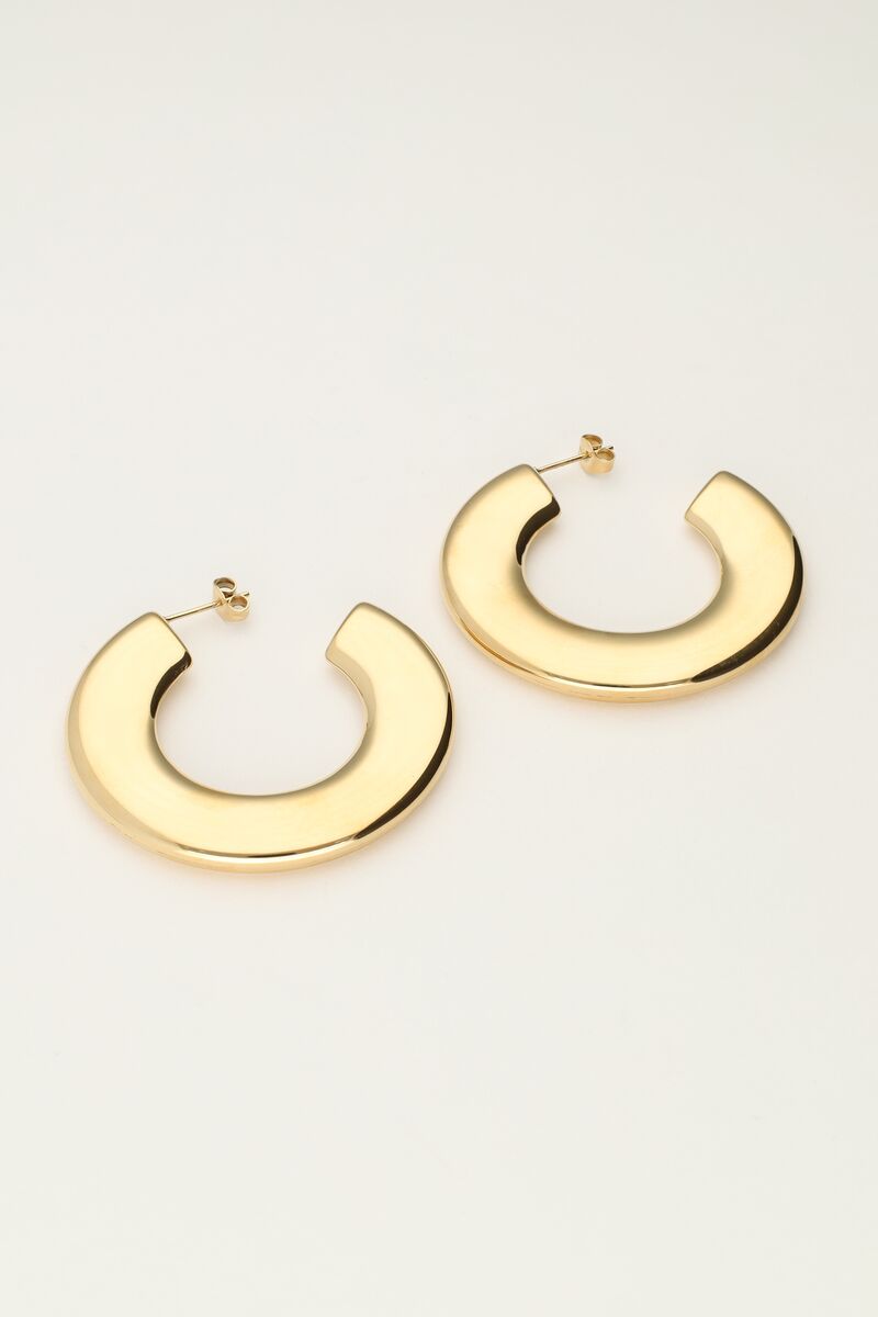 My Jewellery Große offene Creolen rund
