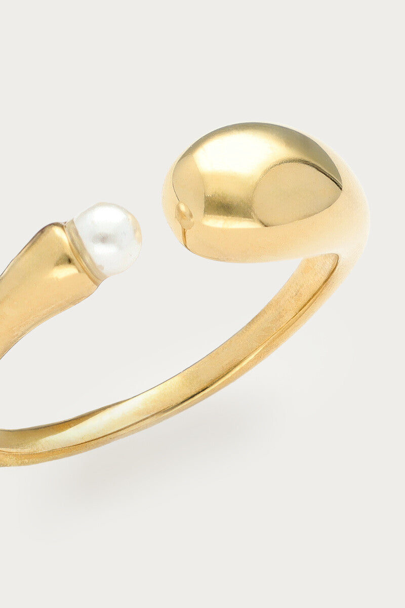 My Jewellery Offener Ring mit Kunstperle
