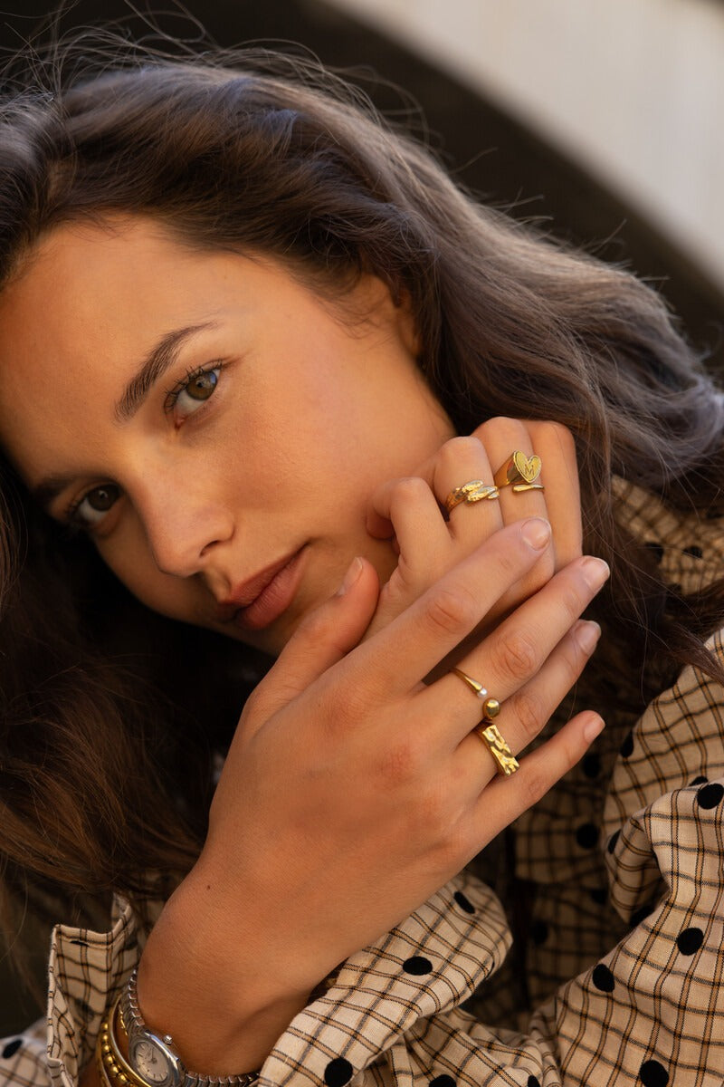 My Jewellery Offener Ring mit Kunstperle
