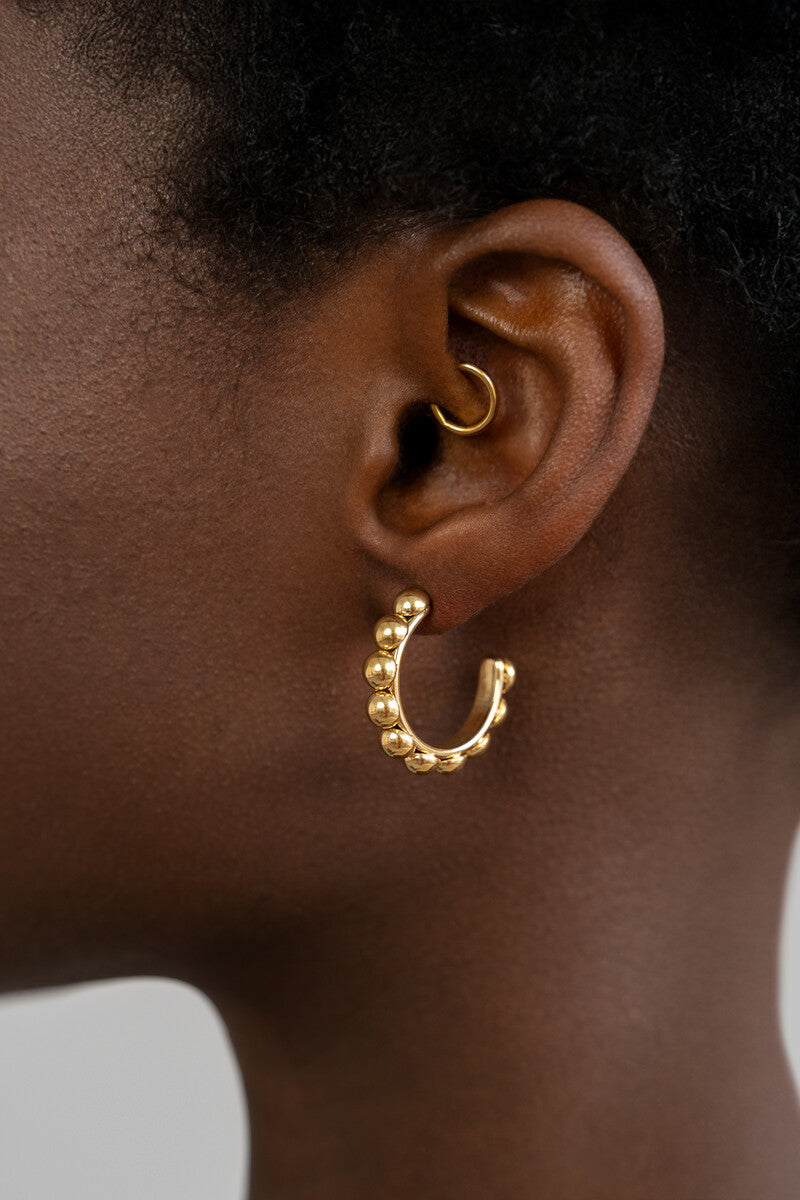 My Jewellery Bold kleine Creolen mit Punkten