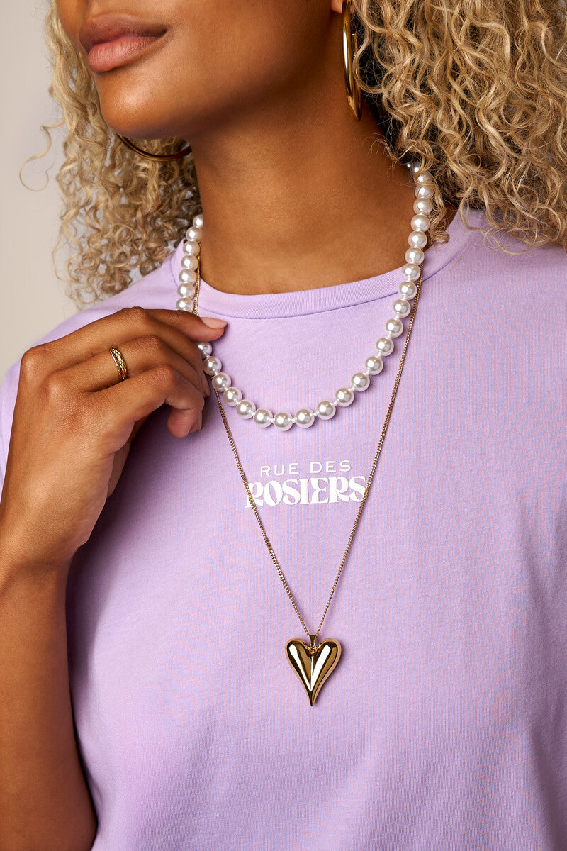 My Jewellery Statement-Kette mit Kunstperlen