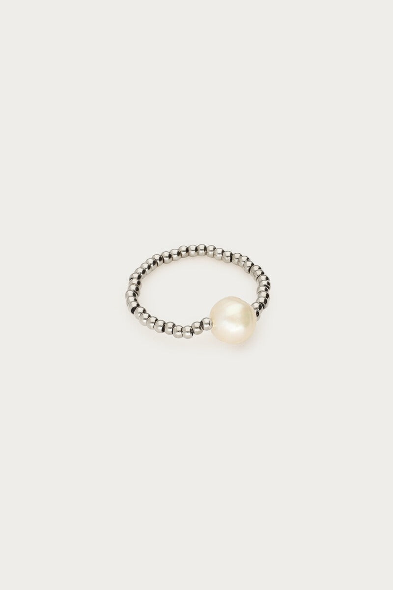My Jewellery Stretch-Ring mit Naturperle silber