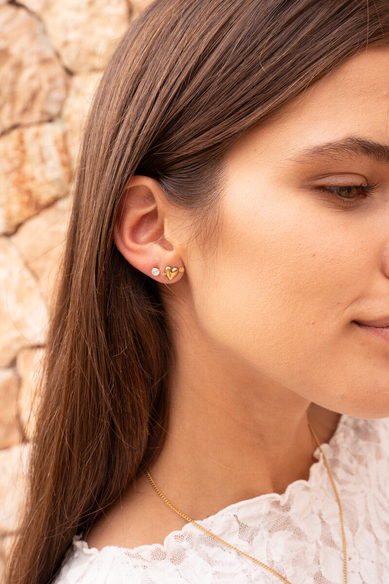My Jewellery Ohrstecker Amor Herz