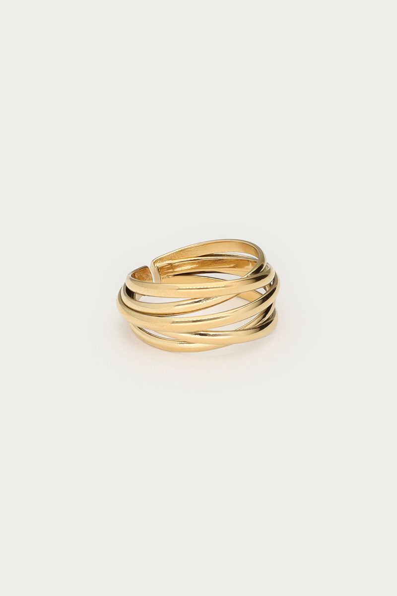 My Jewellery Tropical Ring mit gekreuzten Drähten