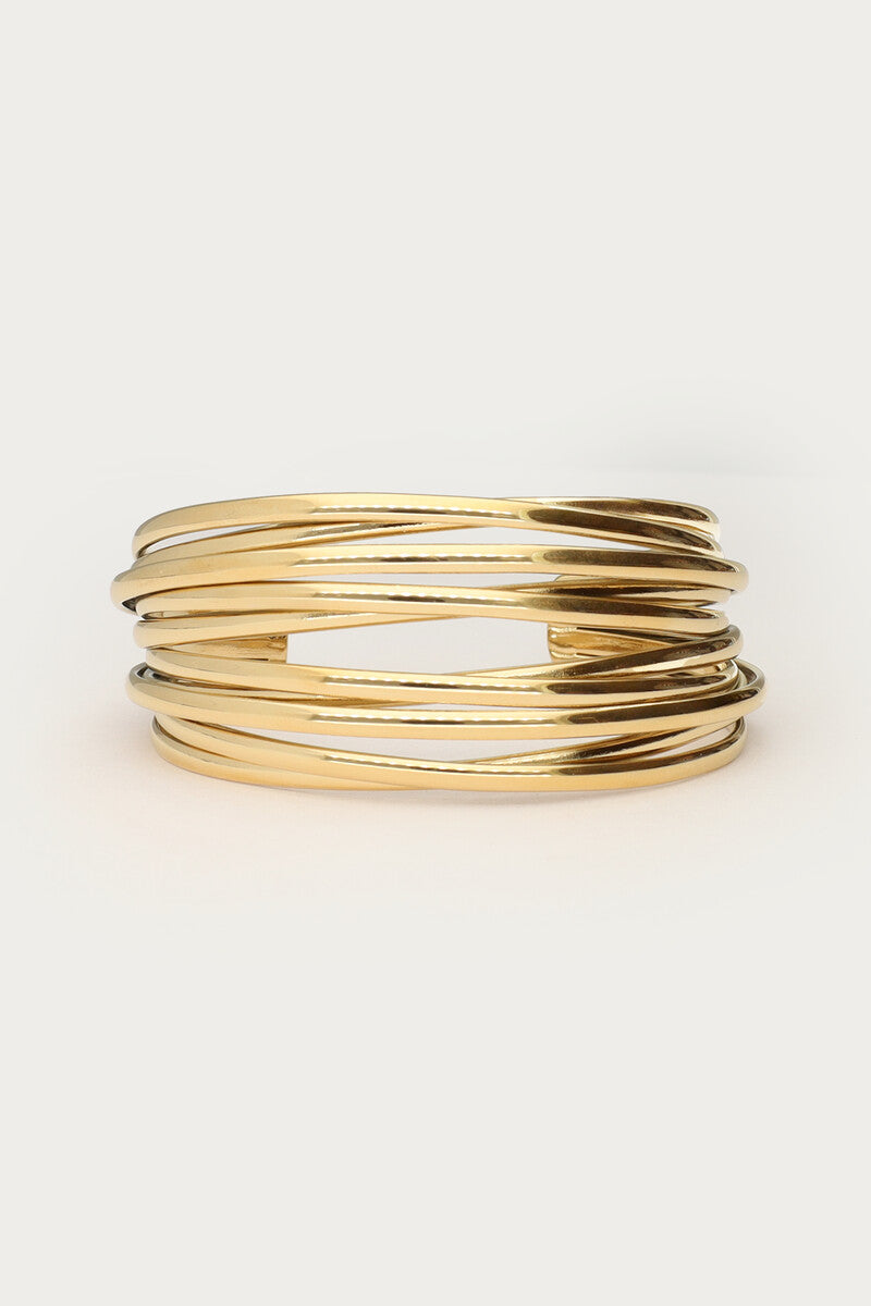 My Jewellery Tropical Armreif mit gekreuzten Drähten