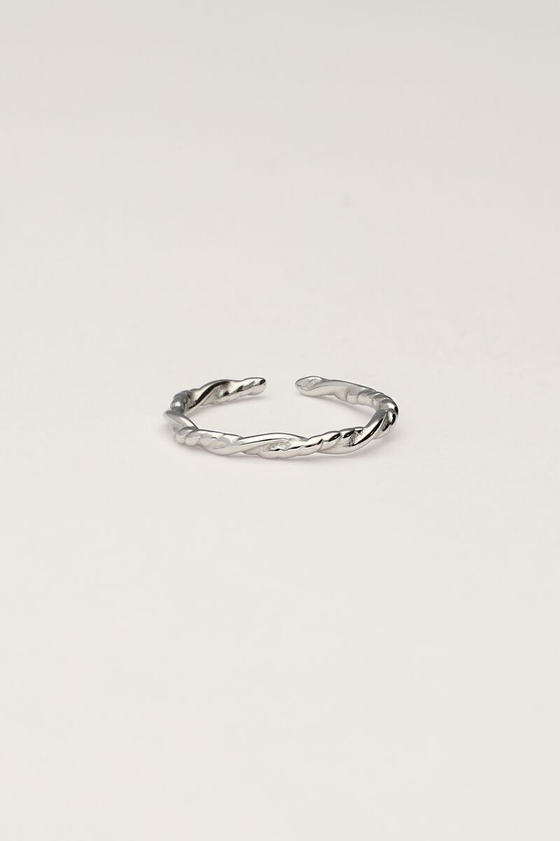 My Jewellery Vintage Ring mit großem Twist silber