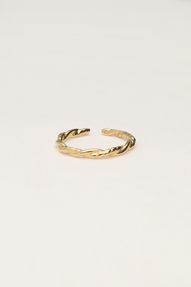 My Jewellery Vintage Ring mit großem Twist gold