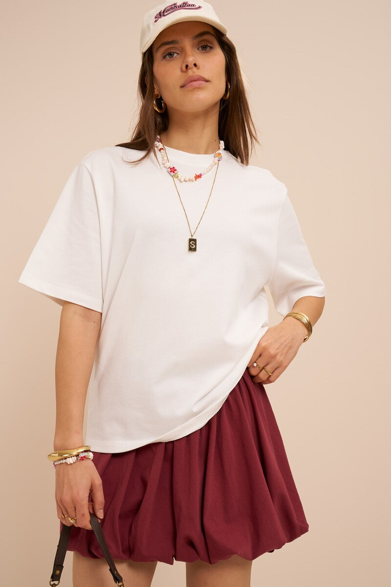 My Jewellery Weißes T-Shirt mit Sonne "Ciao Bella"