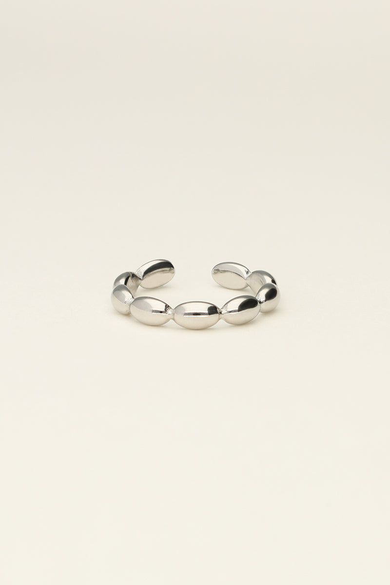 My Jewellery Ring mit ovalen Mustern silber