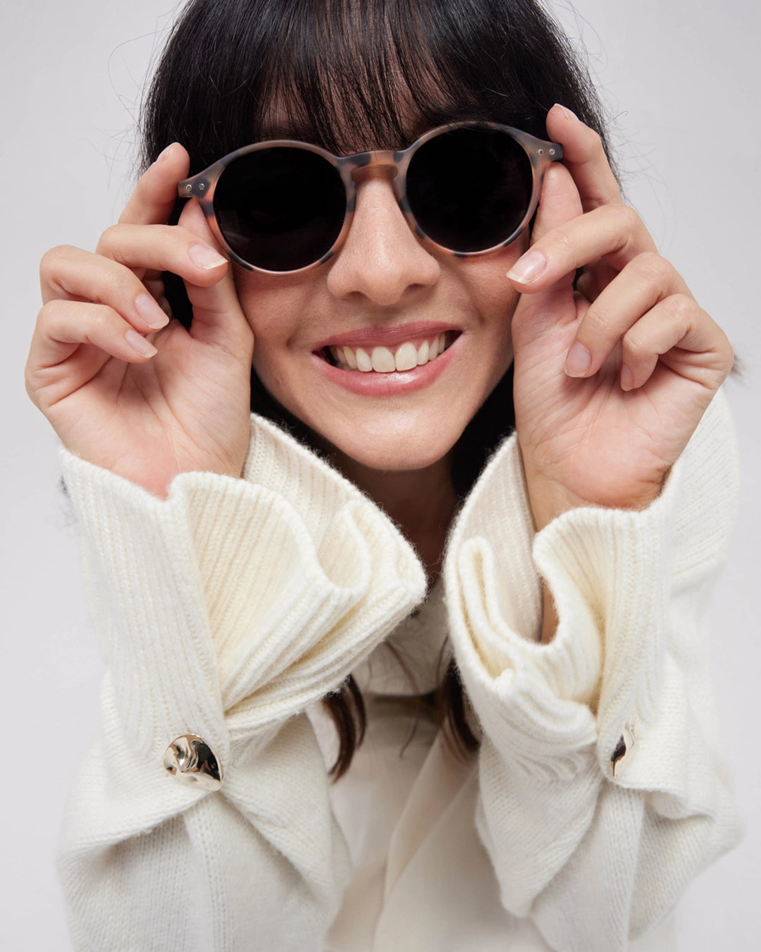 Izipzi Sonnenbrille #D Light Tortoise