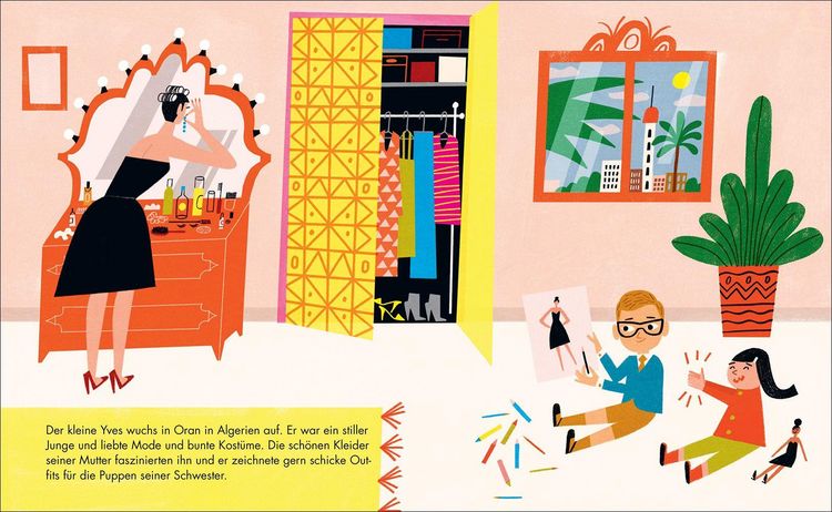 Little People, Big Dreams Kinderbuch "Yves Saint Laurent"