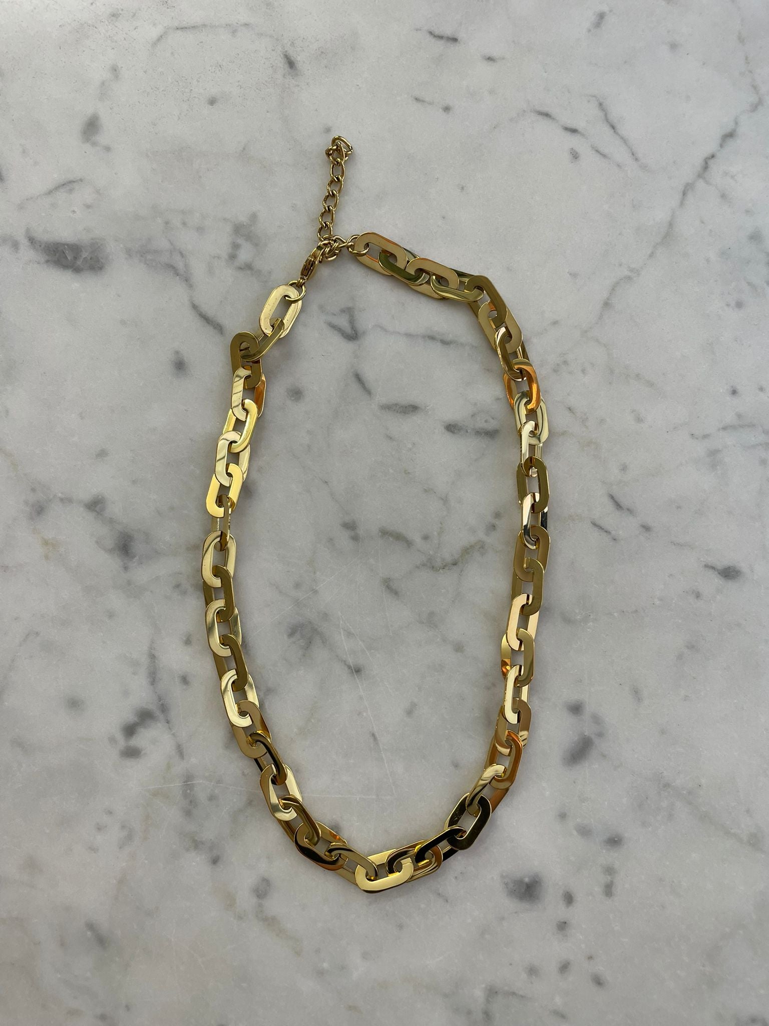 Minette Gliederhalskette gold