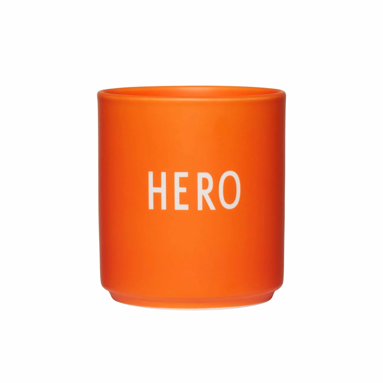 Design Letters Favorite Cup "HERO" orange