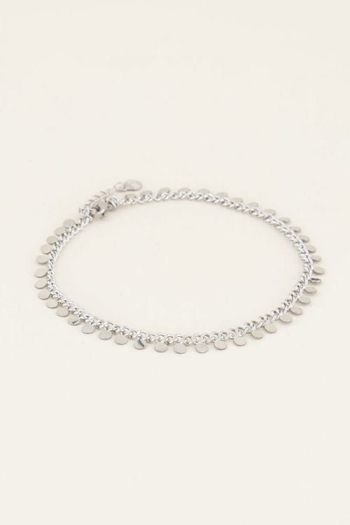 My Jewellery Medallion Fusskette silber