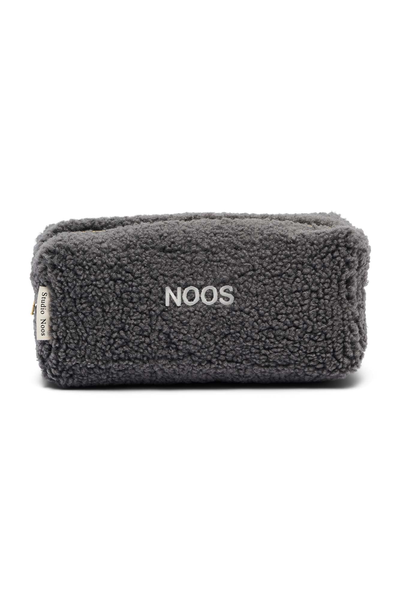 Studio Noos- Dunkelgraues Teddy Täschchen