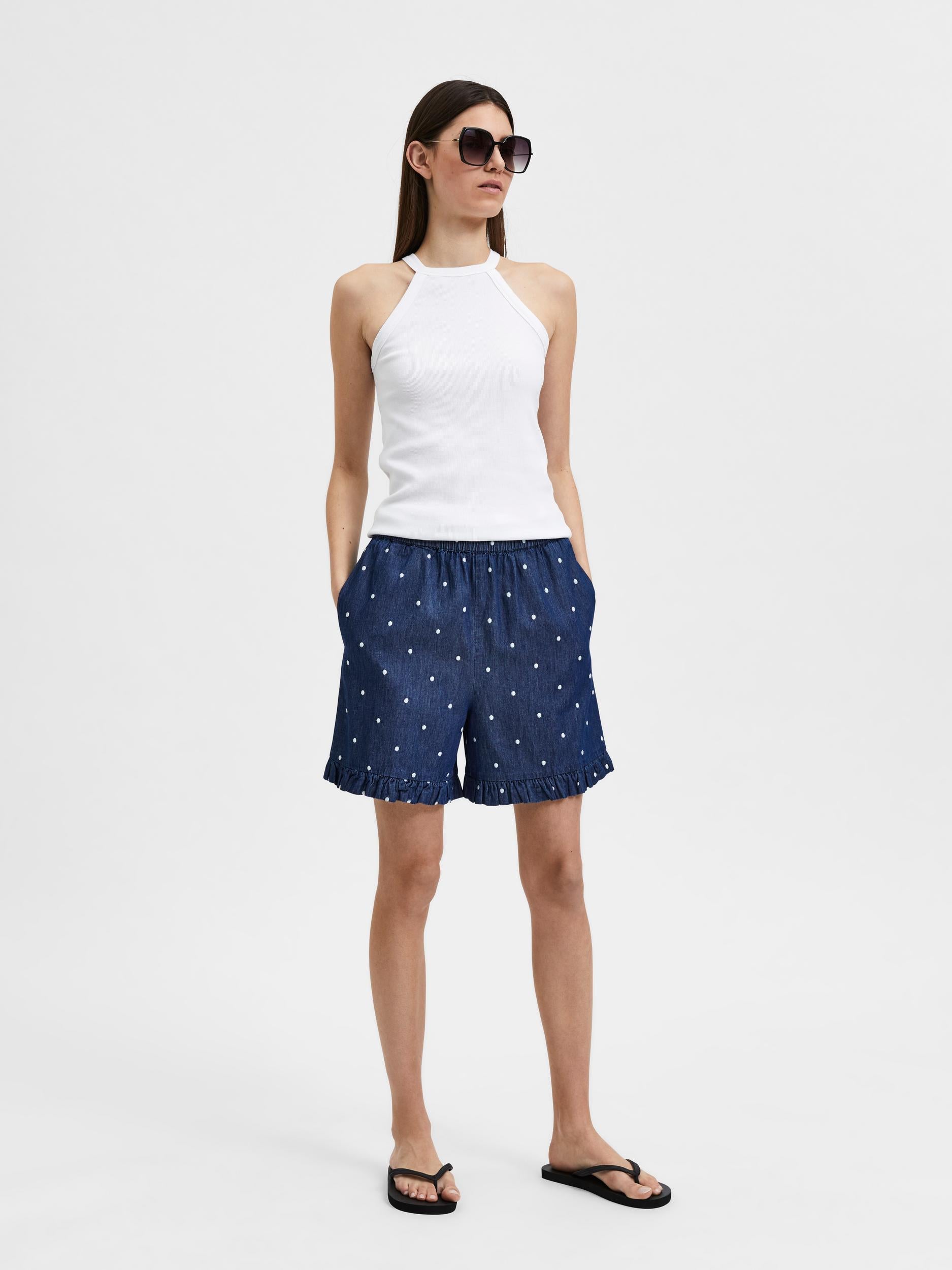 Selected Femme "Analipa" Top weiss
