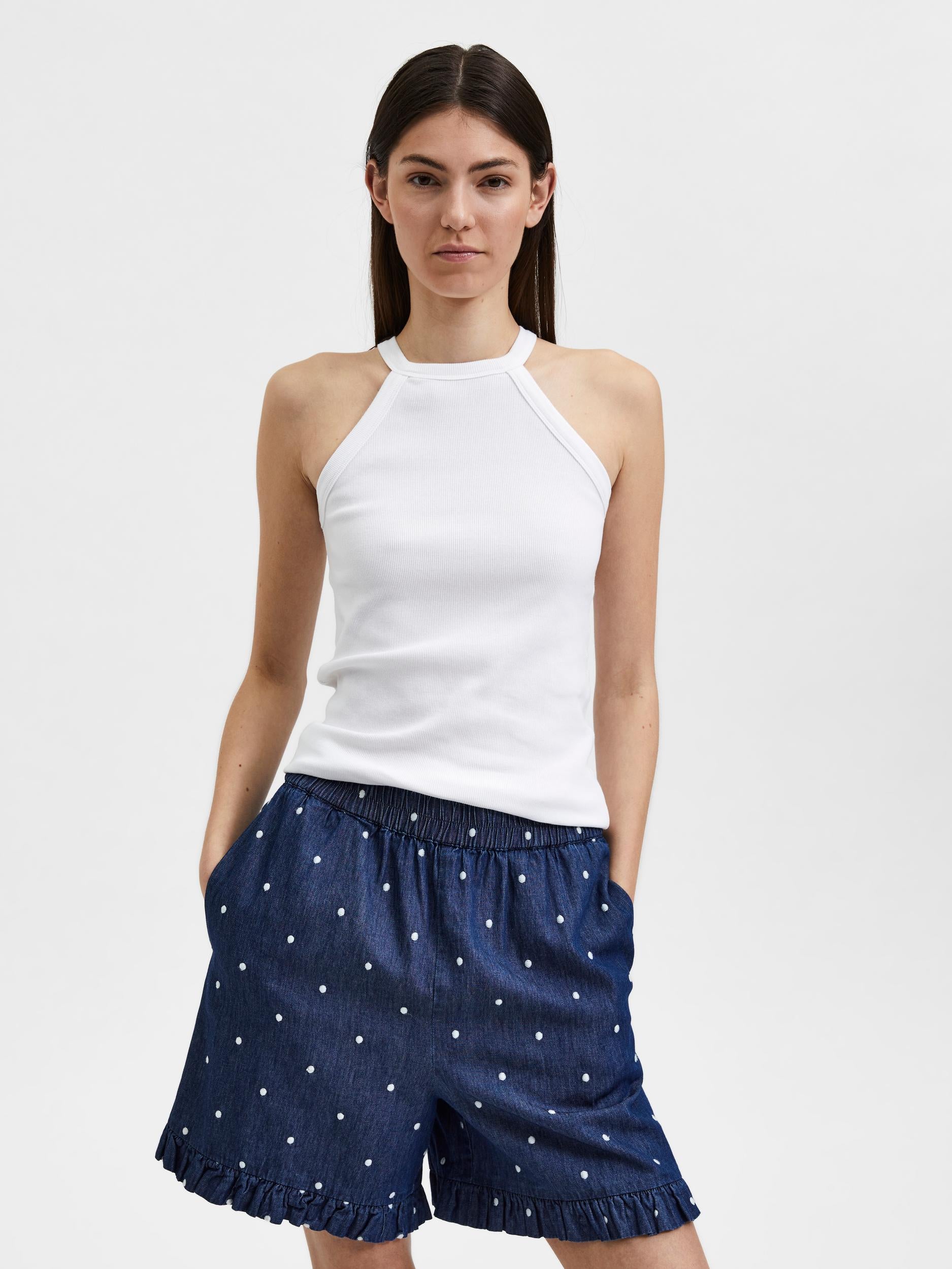 Selected Femme "Analipa" Top weiss