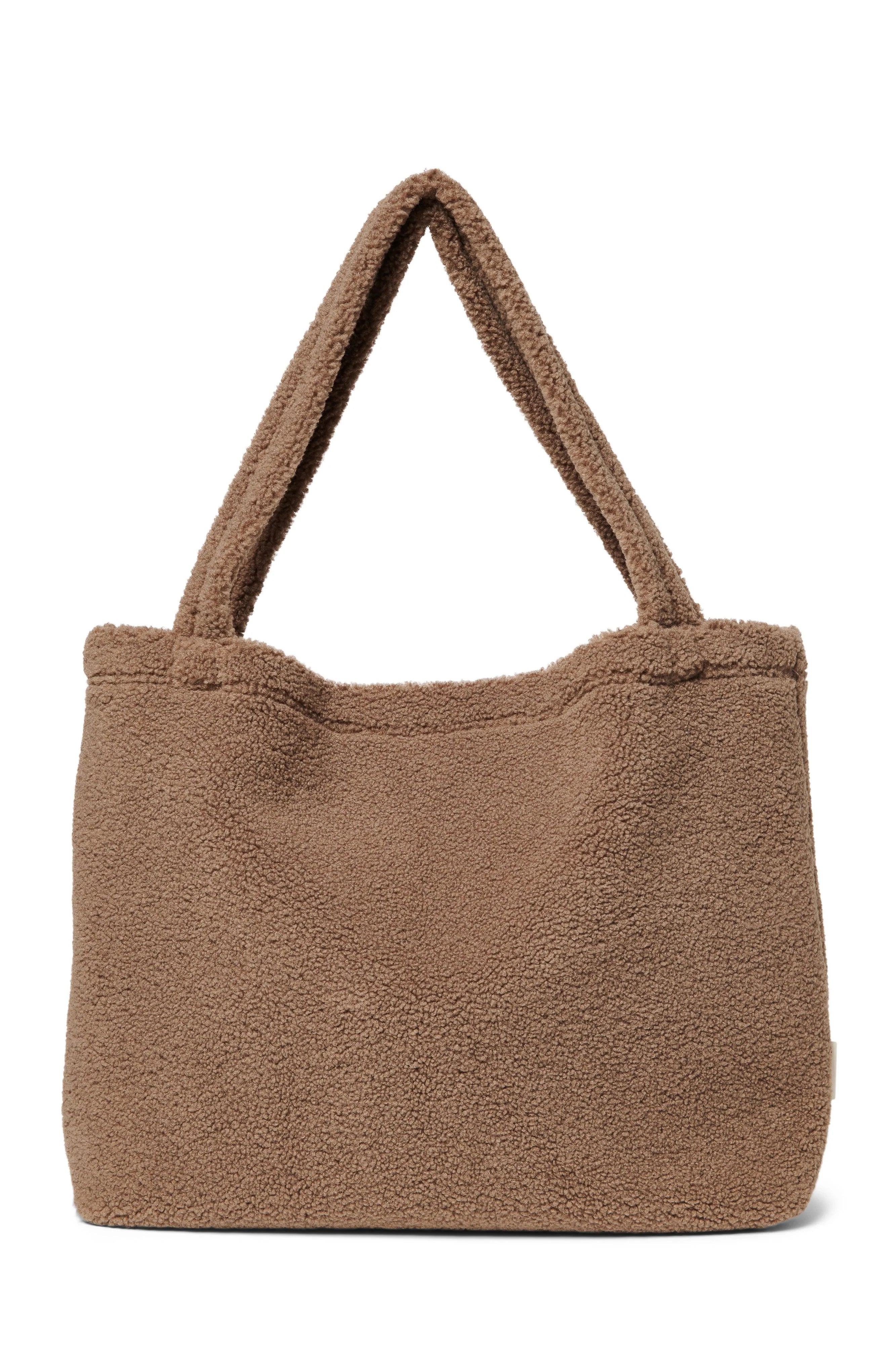 Studio Noos Braune Teddy Mom-Bag