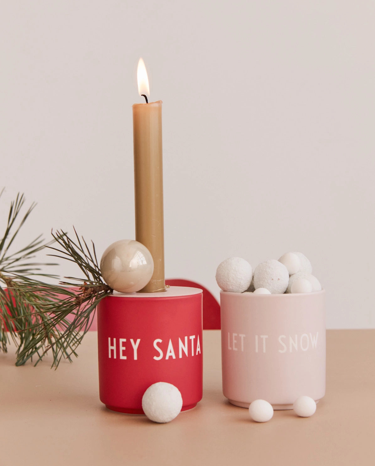 Design Letters- Lieblingsbecher Hey Santa