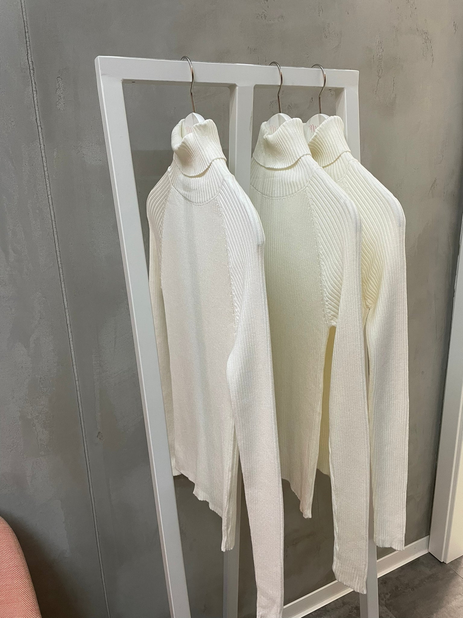 Minette Rollkragen Pullover beige