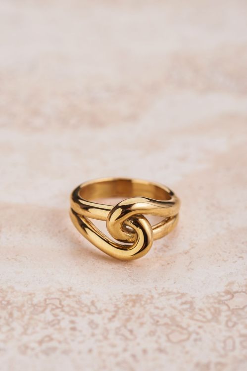 My Jewellery Iconic Ring mit Schlaufe gold